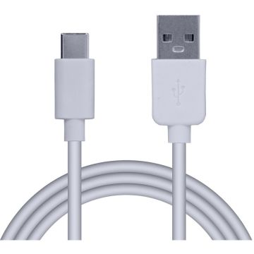 spacer CABLU alimentare si date SPACER, pt. smartphone, USB 2.0 (T) la USB Type-C (T), PVC, 2.1A, Retail pack, 0.5m, Alb, SPDC-TYPEC-PVC-W-0.5 spacer CABLU alimentare si date SPACER, pt. smartphone, USB 2.0 (T) la USB Type-C (T), PVC, 2.1A, Retail pack, 0.5m, Alb, SPDC-TYPEC-PVC-W-0.5