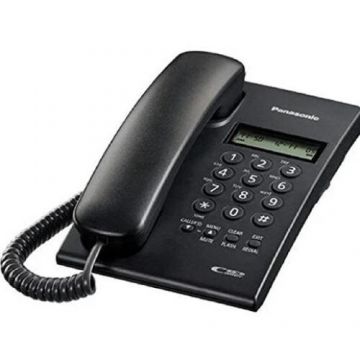 Telefon cu fir analogic Panasonic KX-TSC60SXB, Caller ID (Negru) Telefon cu fir analogic Panasonic KX-TSC60SXB, Caller ID (Negru)