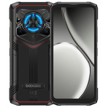 Telefon mobil Doogee Blade 20 Play Rosu, 5G, 6.6 HD+ IPS, Difuzor 125dB, 50MP+20MP Nightvision+16MP, 32GB RAM(8GB+24GB extensibili), 256GB ROM, Android 15, Dimensity 7050, 10300mAh, 33W, Dual SIM Telefon mobil Doogee Blade 20 Play Rosu, 5G, 6.6 HD+ IPS, Difuzor 125dB, 50MP+20MP Nightvision+16MP, 32GB RAM(8GB+24GB extensibili), 256GB ROM, Android 15, Dimensity 7050, 10300mAh, 33W, Dual SIM