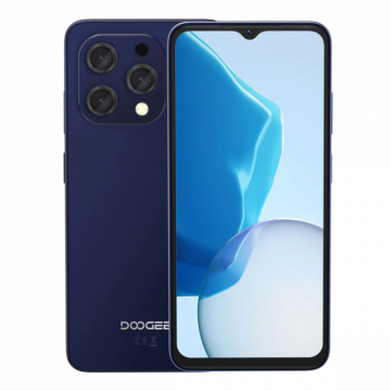 Telefon Mobil Doogee N55 Pro, Albastru, 4G, 6.56 HD+ 90Hz IPS, Android 14, 16GB RAM (6GB + 10GB extensibili), 256GB ROM, 13MP + 8MP, 5150mAh, Dual SIM Telefon Mobil Doogee N55 Pro, Albastru, 4G, 6.56 HD+ 90Hz IPS, Android 14, 16GB RAM (6GB + 10GB extensibili), 256GB ROM, 13MP + 8MP, 5150mAh, Dual SIM