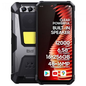 Telefon mobil iHunt Titan Music P22000 Ultra, Dual SIM, 256GB, 16GB RAM (8 GB + 8GB Extensibil), 4G Telefon mobil iHunt Titan Music P22000 Ultra, Dual SIM, 256GB, 16GB RAM (8 GB + 8GB Extensibil), 4G
