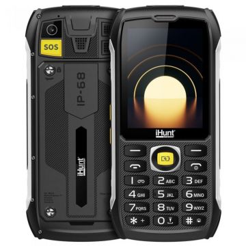 Telefon mobil iHunt Titan Survivor 4G Negru, 2.8 , 48MB RAM, 128MB ROM, SC-T107, BT v5.0, SOS, FM Radio, Incarcare reversibila, 4500mAh, Dual SIM Telefon mobil iHunt Titan Survivor 4G Negru, 2.8 , 48MB RAM, 128MB ROM, SC-T107, BT v5.0, SOS, FM Radio, Incarcare reversibila, 4500mAh, Dual SIM