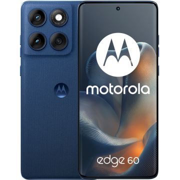 Telefon mobil Motorola Edge 60, 5G, 256GB, 8GB RAM, Dual Sim, Pantone Gibraltar Sea Telefon mobil Motorola Edge 60, 5G, 256GB, 8GB RAM, Dual Sim, Pantone Gibraltar Sea