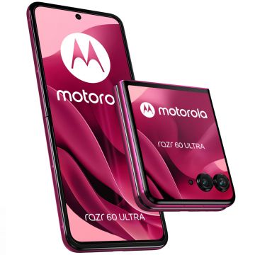 Telefon mobil Motorola Razr 60 Ultra, 5G, 512GB, 16GB RAM, Dual SIM, Pantone Cabaret Telefon mobil Motorola Razr 60 Ultra, 5G, 512GB, 16GB RAM, Dual SIM, Pantone Cabaret