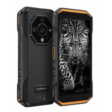 Telefon mobil Ulefone Armor X32, Portocaliu, 5G, 5.65 LCD, 12GB RAM (6GB+6GB extensibili), 128GB ROM, Night Vision, 48MP+16MP, Android 14, Helio G91, WiFi, NFC, 5500mAh, 18W, Dual SIM Telefon mobil Ulefone Armor X32, Portocaliu, 5G, 5.65 LCD, 12GB RAM (6GB+6GB extensibili), 128GB ROM, Night Vision, 48MP+16MP, Android 14, Helio G91, WiFi, NFC, 5500mAh, 18W, Dual SIM