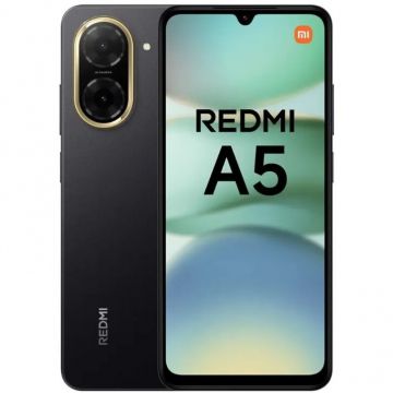 Xiaomi Telefon Mobil Xiaomi Redmi A5, 64GB, 3GB RAM, 4G, Charger Pack 15W, Midnight Black Xiaomi Telefon Mobil Xiaomi Redmi A5, 64GB, 3GB RAM, 4G, Charger Pack 15W, Midnight Black