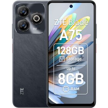 ZTE Telefon Mobil, ZTE Blade A75 4GB 128GB. negru ZTE Telefon Mobil, ZTE Blade A75 4GB 128GB. negru