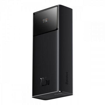 BASEUS Baterie Externa Baseus EnerFill FP41, 30000mAh, 22.5W, QC + PD, 1 x USB-C - 2 x USB-A, Neagra BASEUS Baterie Externa Baseus EnerFill FP41, 30000mAh, 22.5W, QC + PD, 1 x USB-C - 2 x USB-A, Neagra