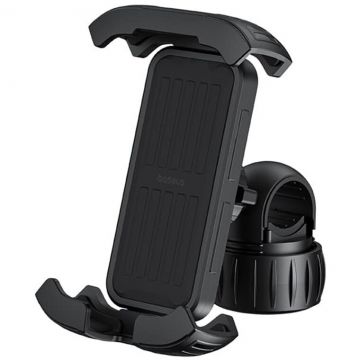 BASEUS Suport telefon bicicleta Baseus QuickGo, Negru BASEUS Suport telefon bicicleta Baseus QuickGo, Negru