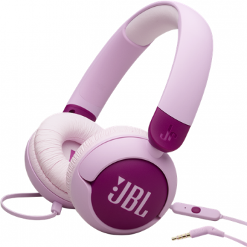 JBL Casti JBL JR 320 cu microfon incorporat, on-ear, Jack audio 3,5 mm, Violet JBL Casti JBL JR 320 cu microfon incorporat, on-ear, Jack audio 3,5 mm, Violet