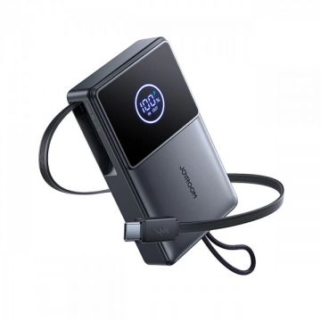 JOYROOM Baterie Externa Joyroom JR-PR1, 10000mAh, 22.5W, PD, 2 x USB-C, Gri JOYROOM Baterie Externa Joyroom JR-PR1, 10000mAh, 22.5W, PD, 2 x USB-C, Gri
