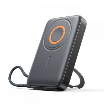 JOYROOM Baterie Externa Wireless Joyroom JR-PBM02, 10000mAh, 22.5W, PD + FQI, 1 x QI - 2 x USB-C, Neagra JOYROOM Baterie Externa Wireless Joyroom JR-PBM02, 10000mAh, 22.5W, PD + FQI, 1 x QI - 2 x USB-C, Neagra