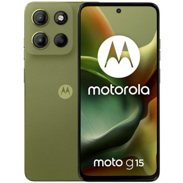 Motorola Telefon mobil Motorola g15, 6.72, Dual SIM, 512GB, 8GB RAM, 4G, Iguana Green Motorola Telefon mobil Motorola g15, 6.72, Dual SIM, 512GB, 8GB RAM, 4G, Iguana Green