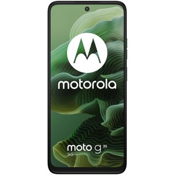 Motorola Telefon mobil Motorola Moto g35, 5G, 6.72 inch, Dual SIM, 4GB RAM, 256GB, Leaf Green Motorola Telefon mobil Motorola Moto g35, 5G, 6.72 inch, Dual SIM, 4GB RAM, 256GB, Leaf Green