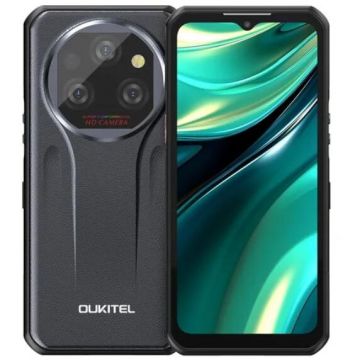OUKITEL Telefon Mobil Oukitel WP39, Procesor Mediatek Dimensity 6100+ Octa-Core, IPS LCD Capacitive touchscreen 6.6, 6GB RAM, 256GB Flash, Camera Tripla 64 + 8 + 2 MP, 5G, Wi-Fi, Dual SIM, Android, Gri OUKITEL Telefon Mobil Oukitel WP39, Procesor Mediatek Dimensity 6100+ Octa-Core, IPS LCD Capacitive touchscreen 6.6, 6GB RAM, 256GB Flash, Camera Tripla 64 + 8 + 2 MP, 5G, Wi-Fi, Dual SIM, Android, Gri