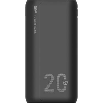 Silicon power Baterie externa  Silicon Power QS15, 20.000mAh, 2 x USB QC 3.0, 1 x USB-C PD, Negru Silicon power Baterie externa  Silicon Power QS15, 20.000mAh, 2 x USB QC 3.0, 1 x USB-C PD, Negru