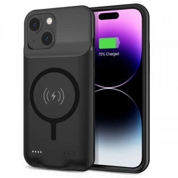 techsuit Baterie Externa Tip Husa Wireless Techsuit Power Pro Battery pentru Apple iPhone 15 Plus, 8500mAh, Neagra techsuit Baterie Externa Tip Husa Wireless Techsuit Power Pro Battery pentru Apple iPhone 15 Plus, 8500mAh, Neagra