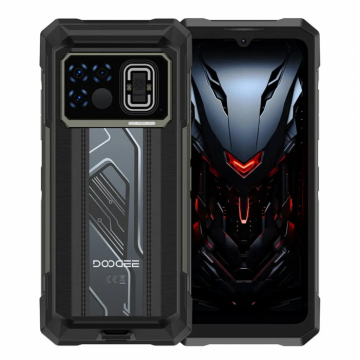 Telefon mobil Doogee Fire 6 Max, Gri, 5G, 6.72 FHD+ 120Hz, Camera Termica si Night Vision, 20GB RAM (8GB+12GB extensibili), 256GB ROM, Android14, Camera 50MP AI, Dimensity 7050, 20800mAh, 33W, DualS Telefon mobil Doogee Fire 6 Max, Gri, 5G, 6.72 FHD+ 120Hz, Camera Termica si Night Vision, 20GB RAM (8GB+12GB extensibili), 256GB ROM, Android14, Camera 50MP AI, Dimensity 7050, 20800mAh, 33W, DualS