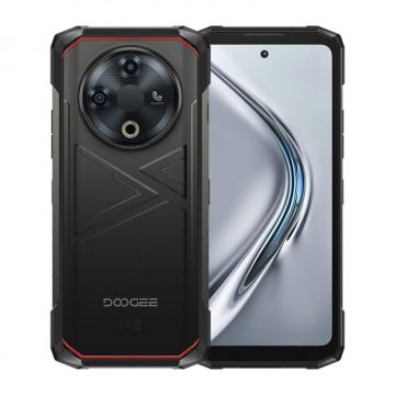Telefon mobil Doogee Fire 6 , Negru, 4G, Ecran 6.56 HD+, Camera Termica si Ai, 16GB RAM (6GB + 10GB extensibili), 256GB ROM, 50MP, Android 14, Unisoc T606, 10400mAh, Dual SIM Telefon mobil Doogee Fire 6 , Negru, 4G, Ecran 6.56 HD+, Camera Termica si Ai, 16GB RAM (6GB + 10GB extensibili), 256GB ROM, 50MP, Android 14, Unisoc T606, 10400mAh, Dual SIM