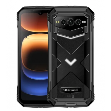 Telefon mobil Doogee V Max Plus Black, 5G, 6.58 FHD+ 120Hz, 36GB RAM(16GB + 20GB extensibil), 512GB ROM, Camera AI 200MP + Night Vision 20MP, Dimensity 7050, Android 14, 22000mAh, NFC, OTG, Dual SIM Telefon mobil Doogee V Max Plus Black, 5G, 6.58 FHD+ 120Hz, 36GB RAM(16GB + 20GB extensibil), 512GB ROM, Camera AI 200MP + Night Vision 20MP, Dimensity 7050, Android 14, 22000mAh, NFC, OTG, Dual SIM