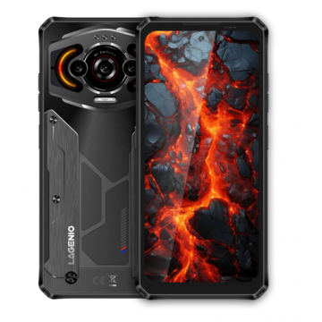 Telefon Mobil LAGENIO Panther 1, Negru, 4G, 6.7 HD+ 120Hz, 12GB RAM (4GB + 8GB Extinsa), 128GB ROM, 13MP, Android 15, Unisoc T7250, Lumini RGB, AI Gemini, NFC, 5150mAh, 18W, Dual SIM Telefon Mobil LAGENIO Panther 1, Negru, 4G, 6.7 HD+ 120Hz, 12GB RAM (4GB + 8GB Extinsa), 128GB ROM, 13MP, Android 15, Unisoc T7250, Lumini RGB, AI Gemini, NFC, 5150mAh, 18W, Dual SIM