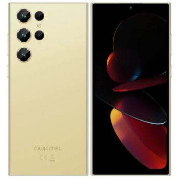 Telefon Mobil Oukitel C61 Pro, Auriu, 4G, 6.88 HD+ In-Cell IPS, 24GB RAM (8GB+16GB Extensibili), 256GB ROM, 13MP, Android 15, Unisoc Tiger T606, NFC, OTG, 5150mAh, 10W, Dual SIM Telefon Mobil Oukitel C61 Pro, Auriu, 4G, 6.88 HD+ In-Cell IPS, 24GB RAM (8GB+16GB Extensibili), 256GB ROM, 13MP, Android 15, Unisoc Tiger T606, NFC, OTG, 5150mAh, 10W, Dual SIM