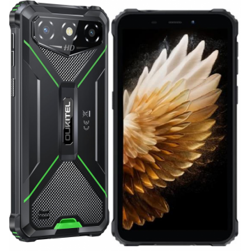 Telefon Mobil Oukitel G3, Verde, 4G, Ecran Waterdrop HD+ de 6 , 16GB RAM(4GB + 12GB Extensibili), 256GB ROM, 13MP, Android 14, MT6762, Face ID, Buton Personalizabil, 6300mAh, 10W, Dual SIM Telefon Mobil Oukitel G3, Verde, 4G, Ecran Waterdrop HD+ de 6 , 16GB RAM(4GB + 12GB Extensibili), 256GB ROM, 13MP, Android 14, MT6762, Face ID, Buton Personalizabil, 6300mAh, 10W, Dual SIM