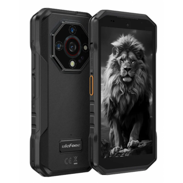 Telefon mobil Ulefone Armor X32 Pro, Negru, 5G, 5.65 LCD, 16GB RAM (8GB+8GB extensibili), 256GB ROM, Night Vision, 64MP+16MP, Android 14, Dimensity 6300, WiFi 6, NFC, 5500mAh, 18W, Dual SIM Telefon mobil Ulefone Armor X32 Pro, Negru, 5G, 5.65 LCD, 16GB RAM (8GB+8GB extensibili), 256GB ROM, Night Vision, 64MP+16MP, Android 14, Dimensity 6300, WiFi 6, NFC, 5500mAh, 18W, Dual SIM