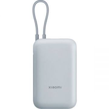 Xiaomi Baterie Externa Xiaomi Pocket Edition Pro, 10000mAh, 33W, QC + PD, 1 x USB-A - 1 x USB-C, Albastra BHR9073GL Xiaomi Baterie Externa Xiaomi Pocket Edition Pro, 10000mAh, 33W, QC + PD, 1 x USB-A - 1 x USB-C, Albastra BHR9073GL